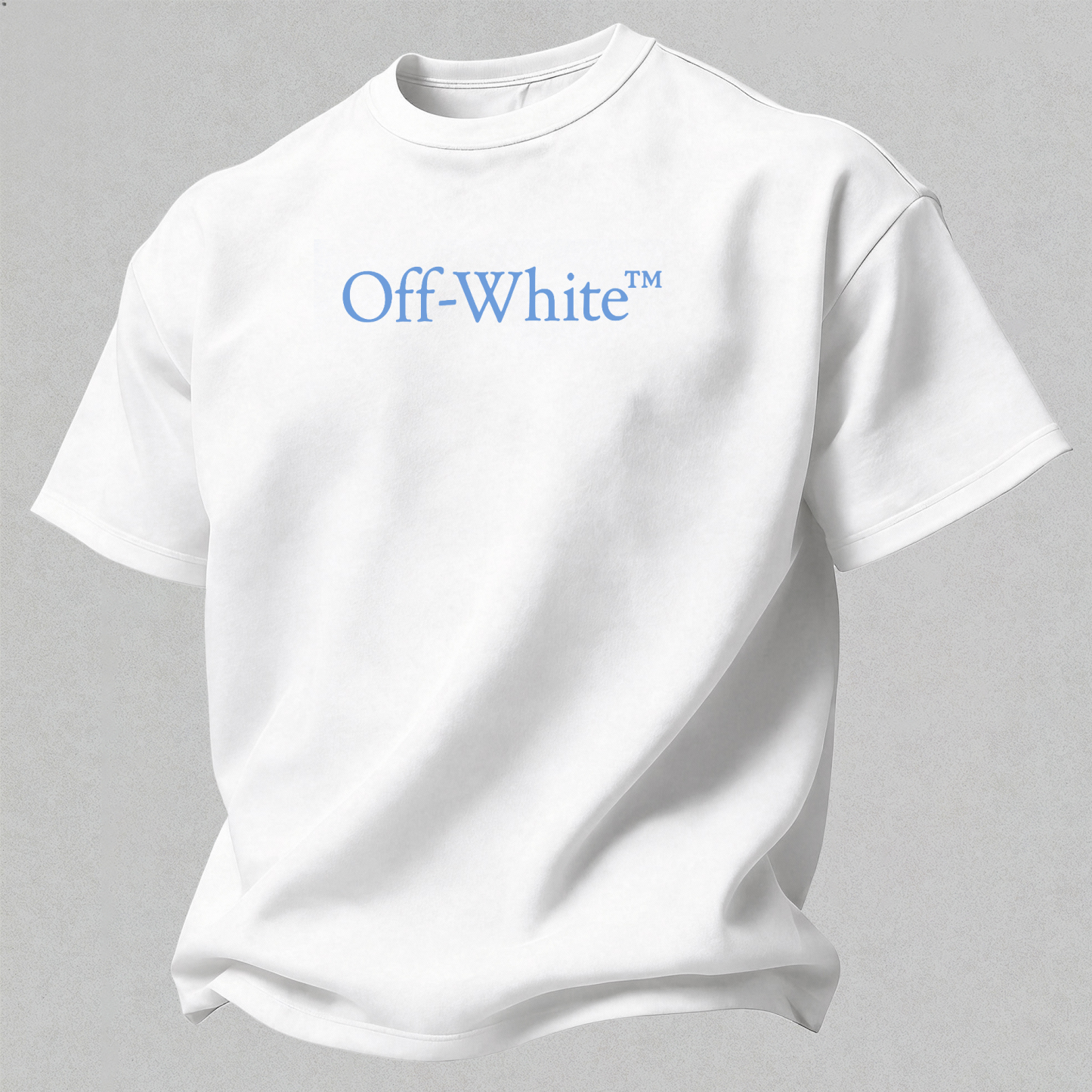Off-White Printed Oversized Unisex T-shirt