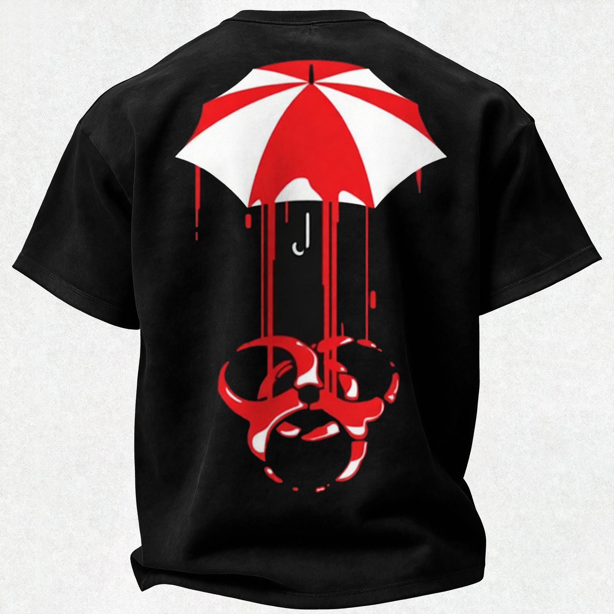 Resident Evil Umbrella Corporation Printed Oversized Unisex T-shirt