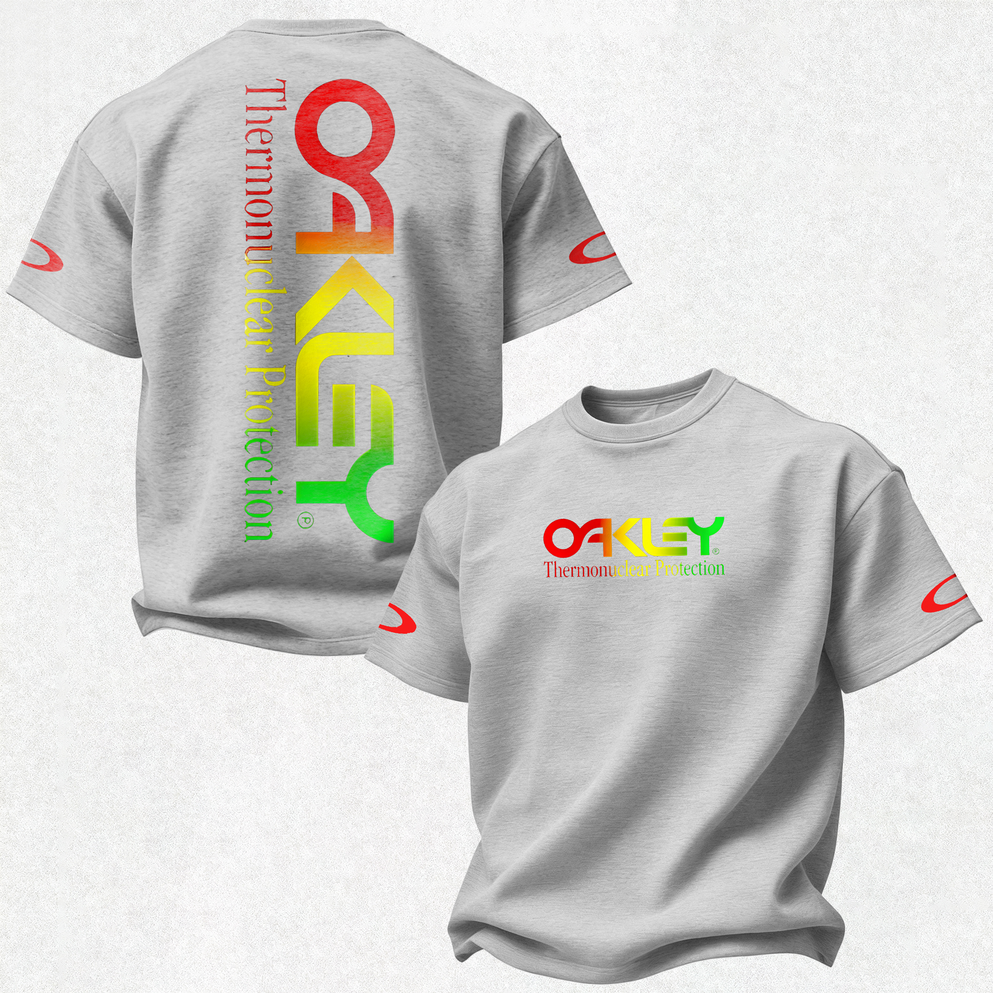Oakley Thermonuclear Protection Printed Oversized Unisex T-shirt