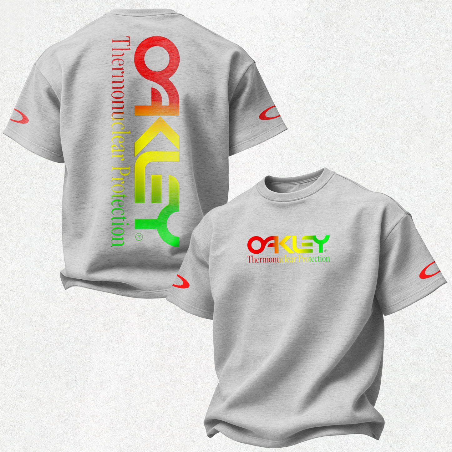 Oakley Thermonuclear Protection Printed Oversized Unisex T-shirt