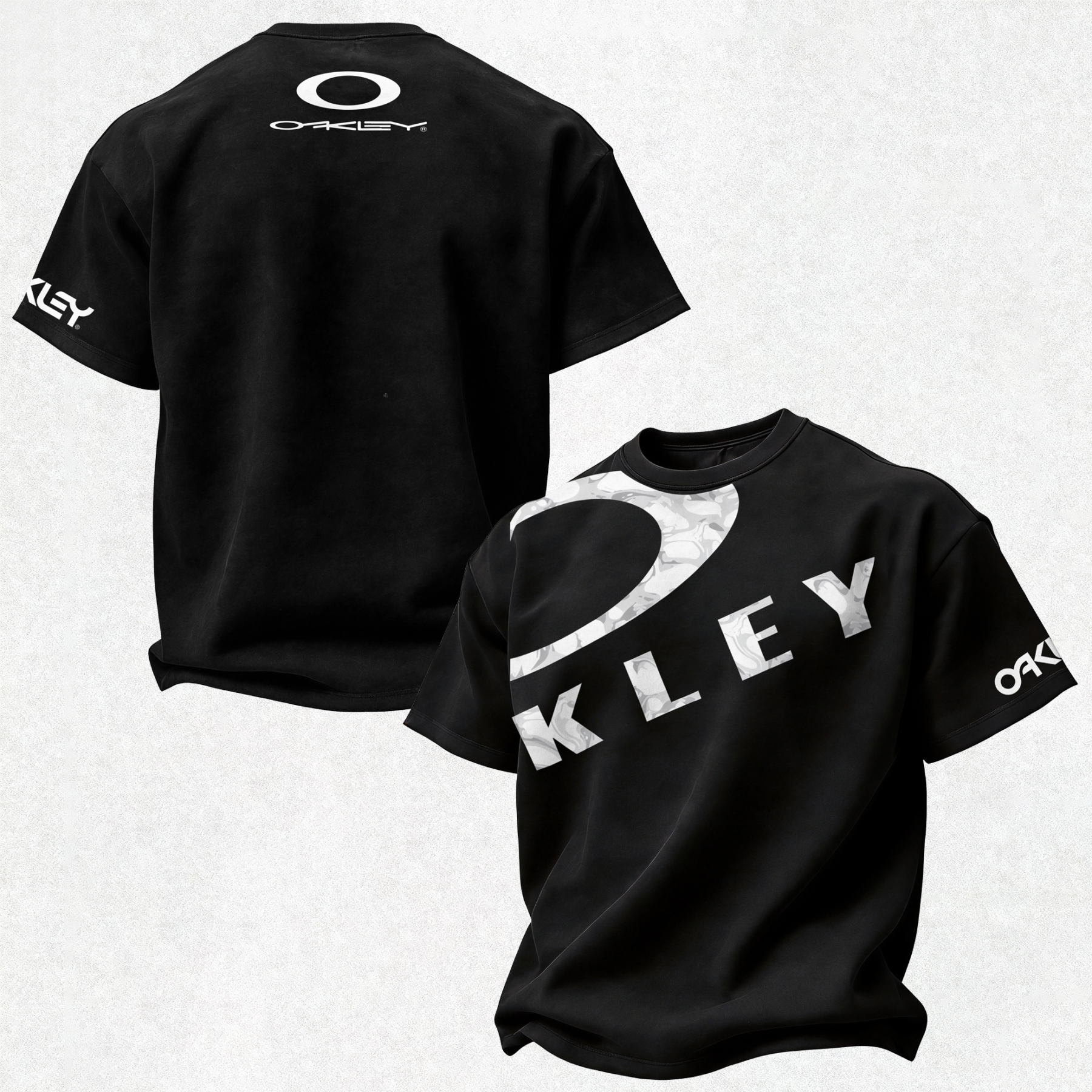 Oakley Printed Oversized Unisex T-shirt
