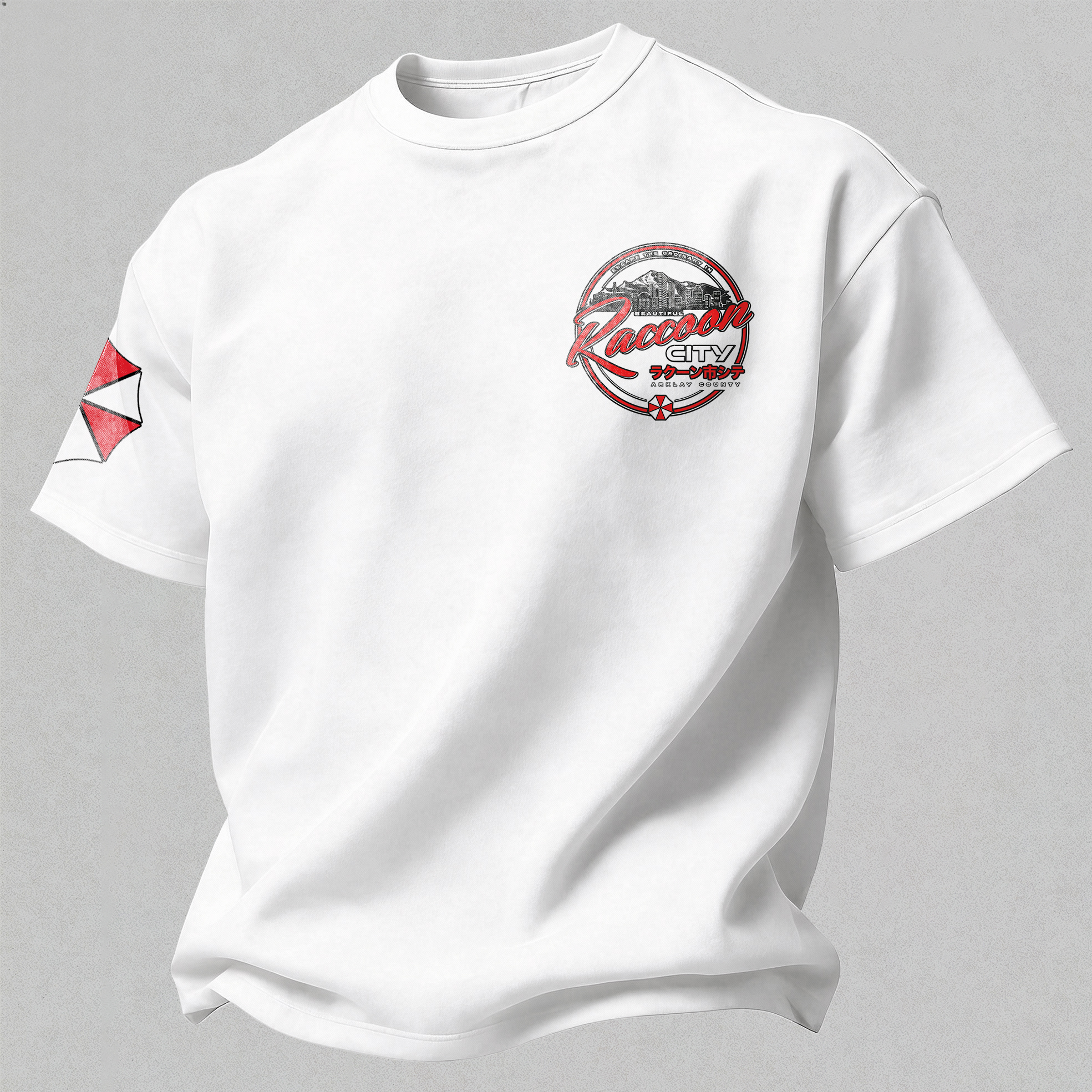 Resident Evil Requiem Printed Oversized Unisex T-shirt