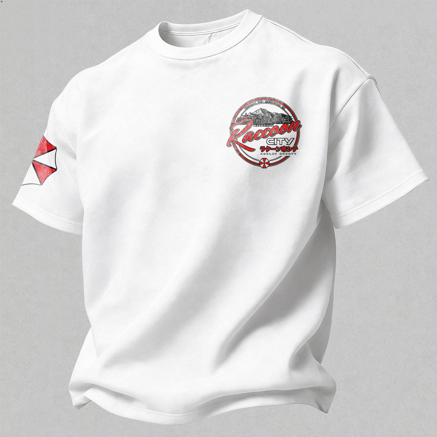 Resident Evil Requiem Printed Oversized Unisex T-shirt