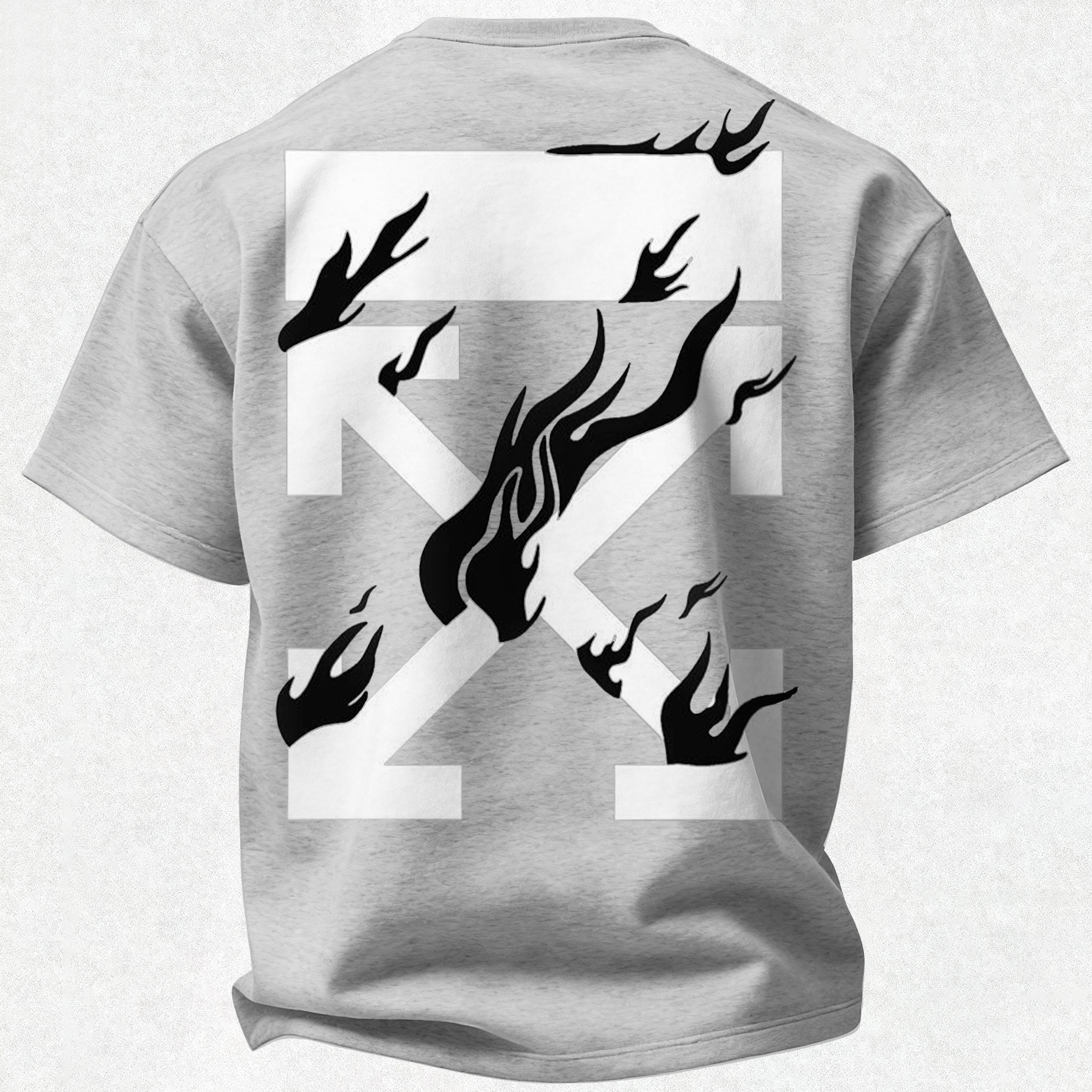Off-White Printed Oversized Unisex T-shirt