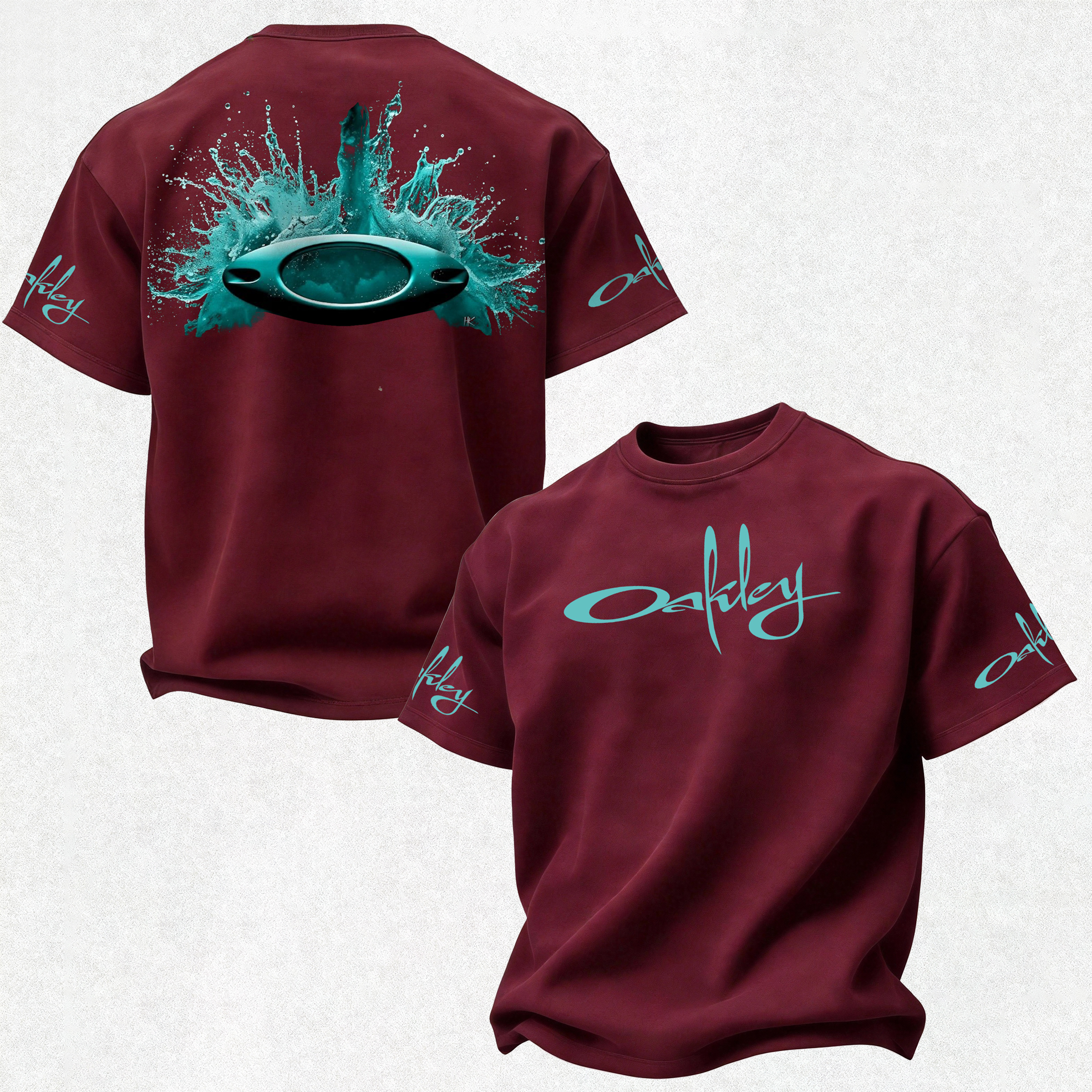 Oakley Printed Oversized Unisex T-shirt