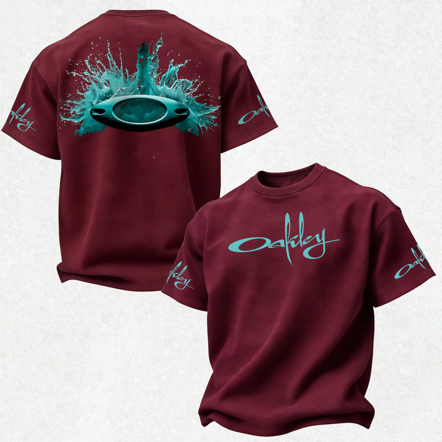 Oakley Printed Oversized Unisex T-shirt