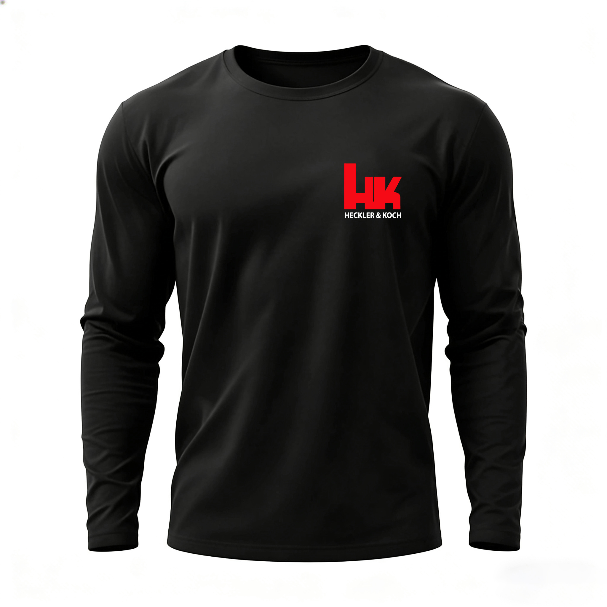 Heckler & Koch Skull Printed Men's Long Sleeves T-shirt