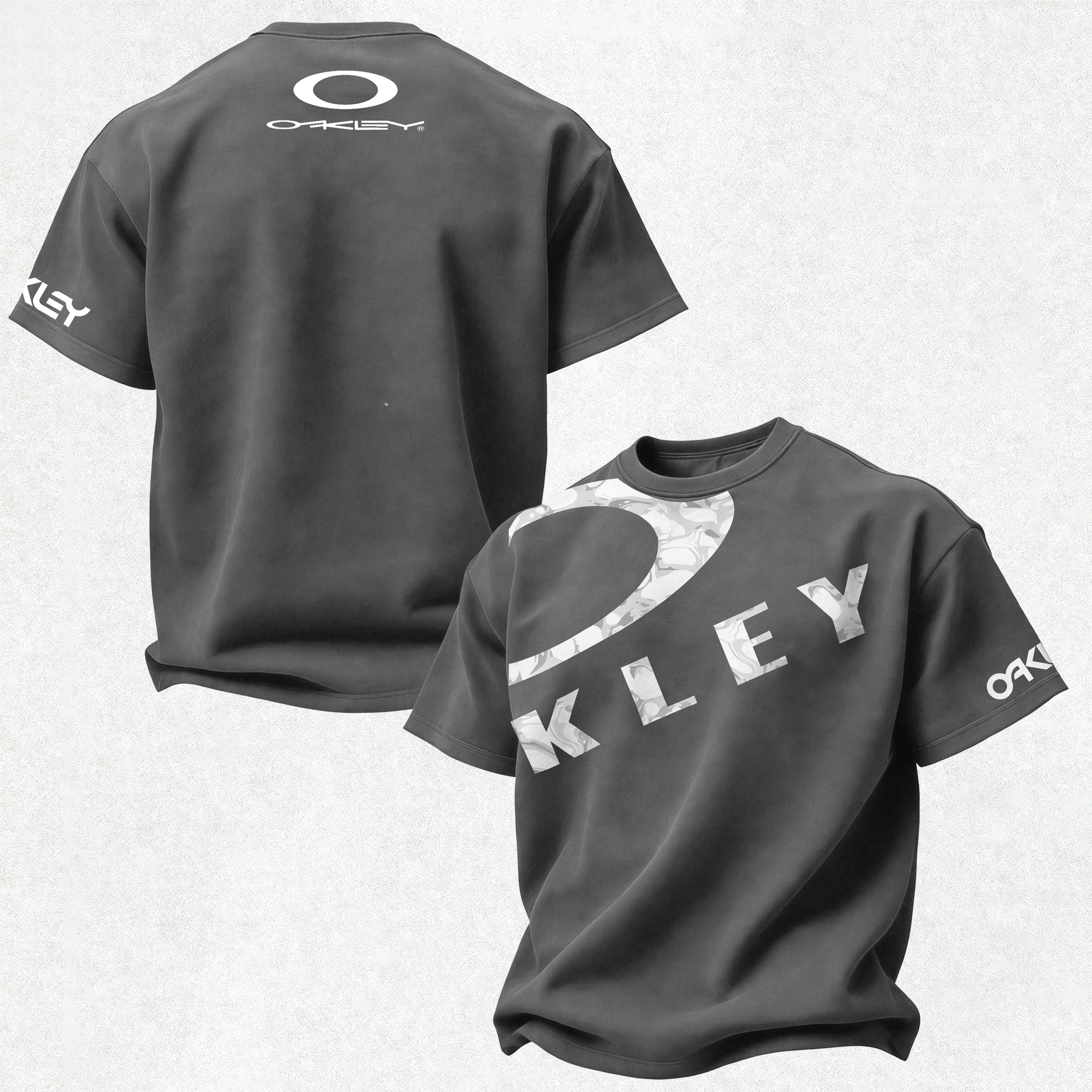 Oakley Printed Oversized Unisex T-shirt