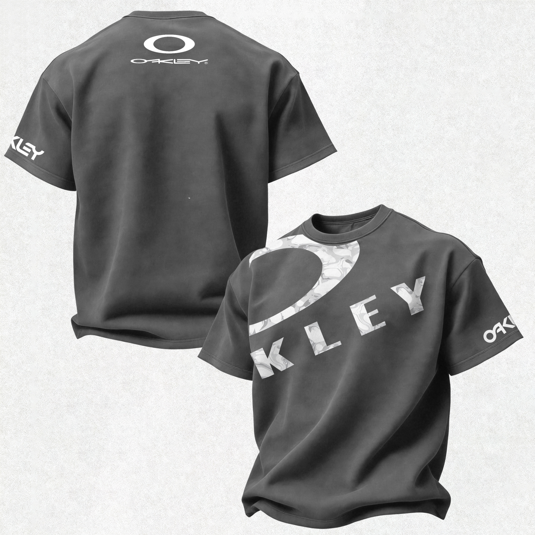 Oakley Printed Oversized Unisex T-shirt