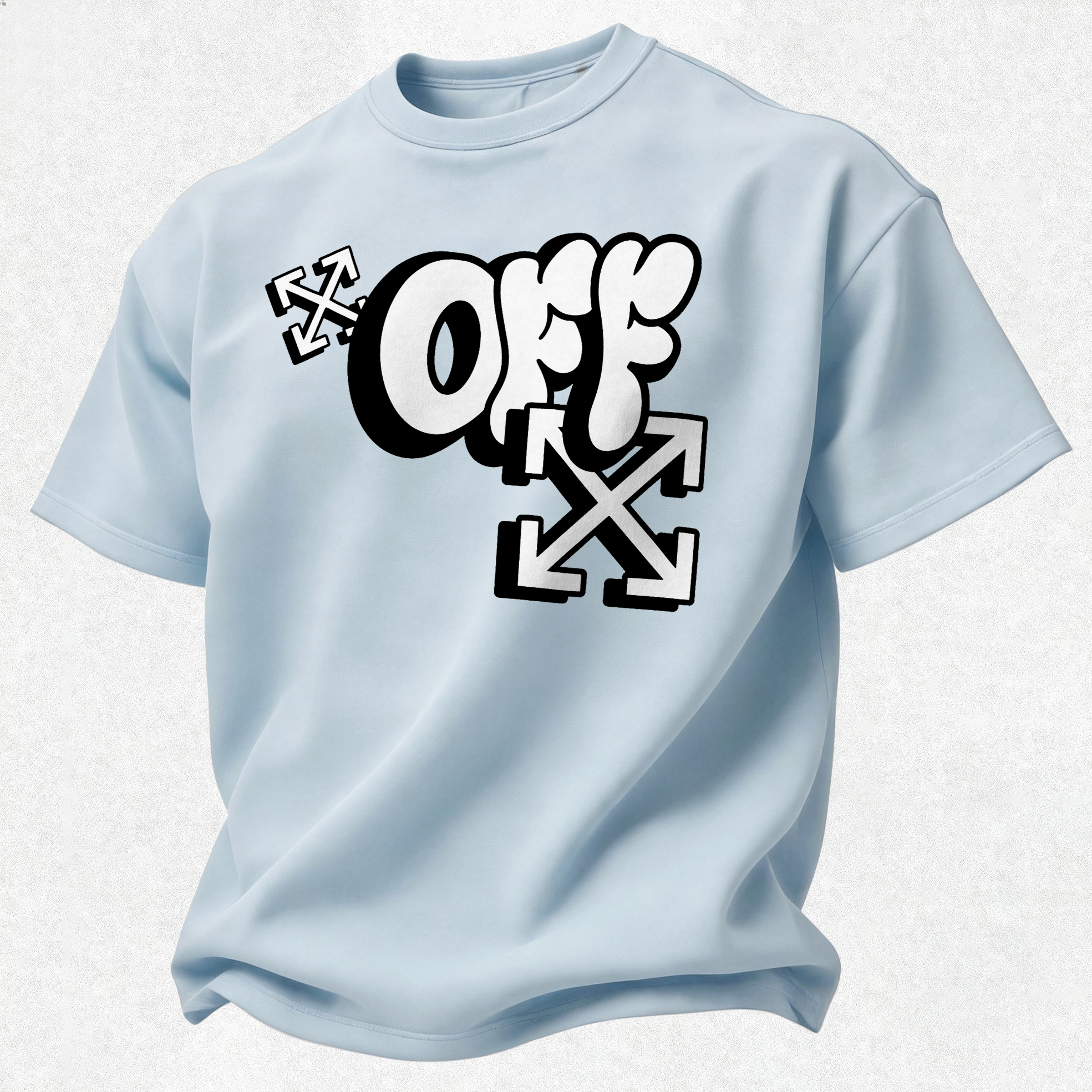 Off-White Printed Oversized Unisex T-shirt