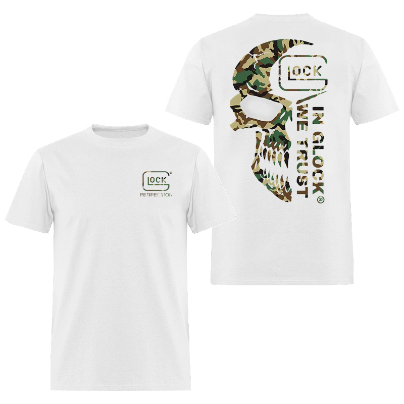 In Glock We Trust Printed Men's T-shirt