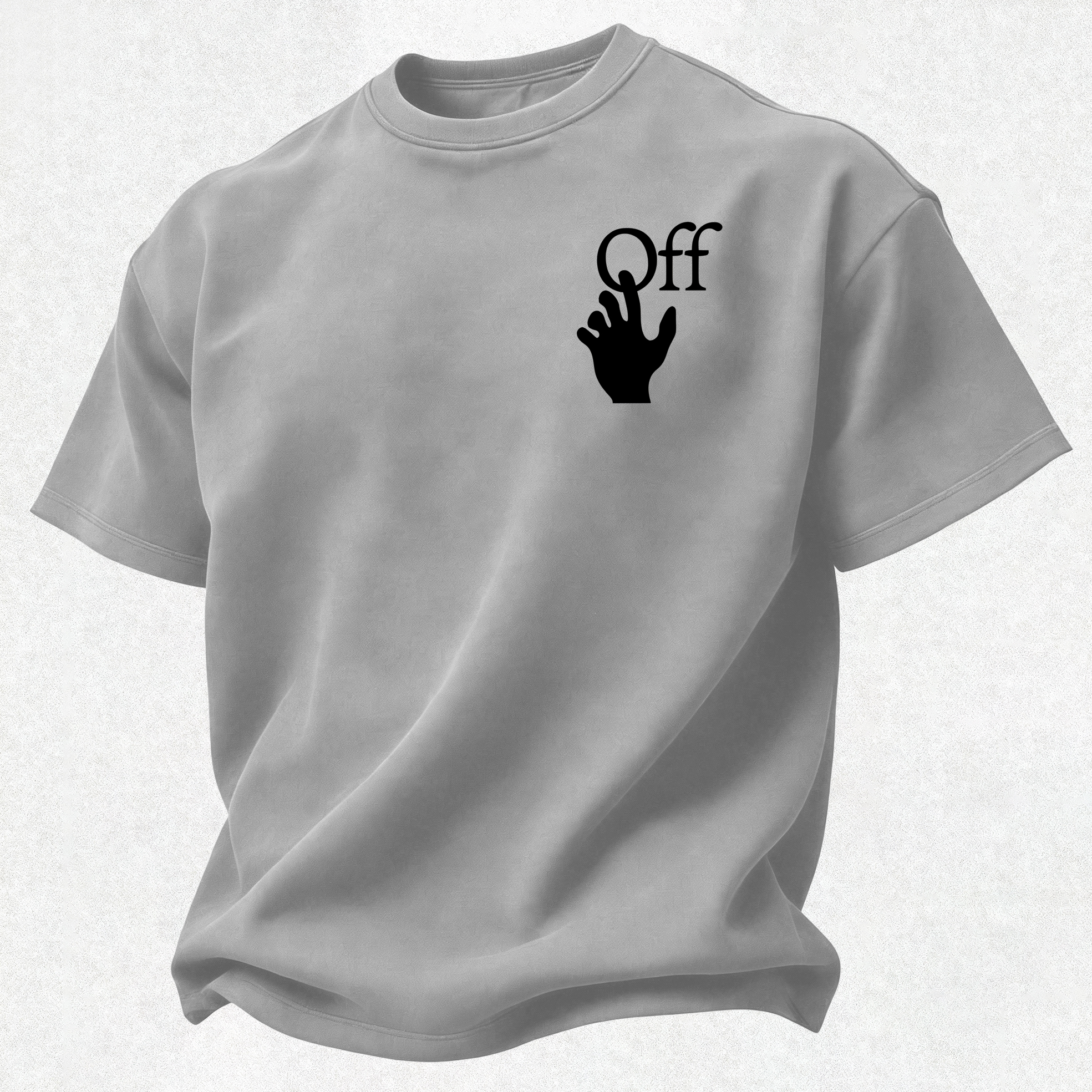 Off-White x KAWS Printed Oversized Unisex T-shirt