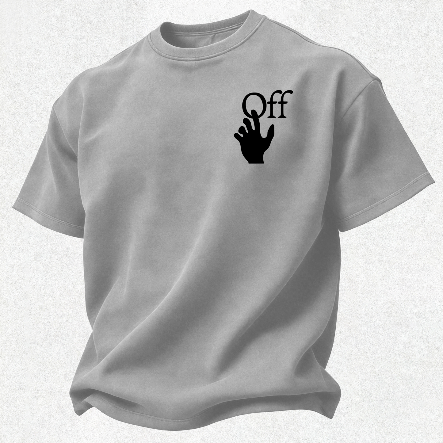 Off-White x KAWS Printed Oversized Unisex T-shirt