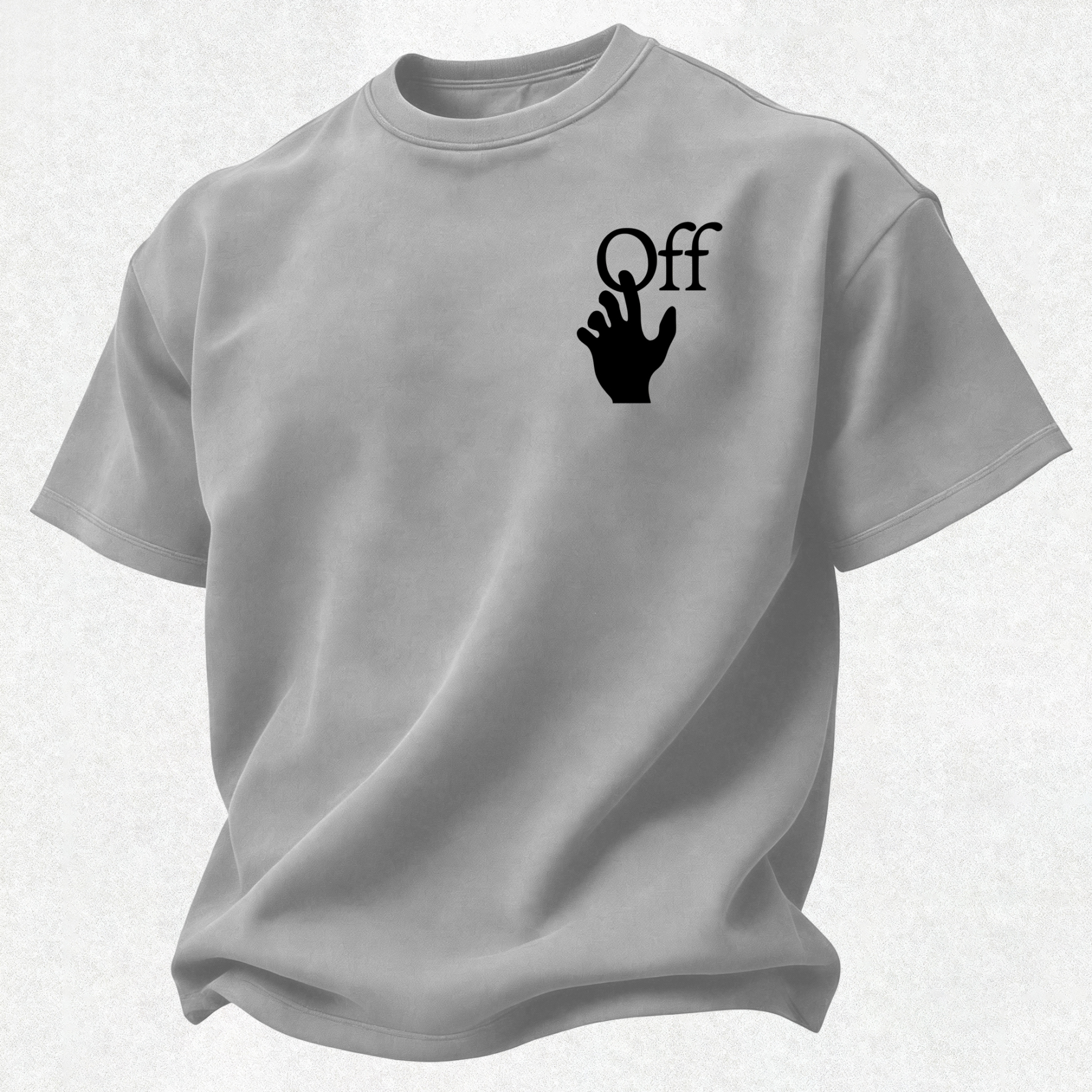 Off-White x KAWS Printed Oversized Unisex T-shirt