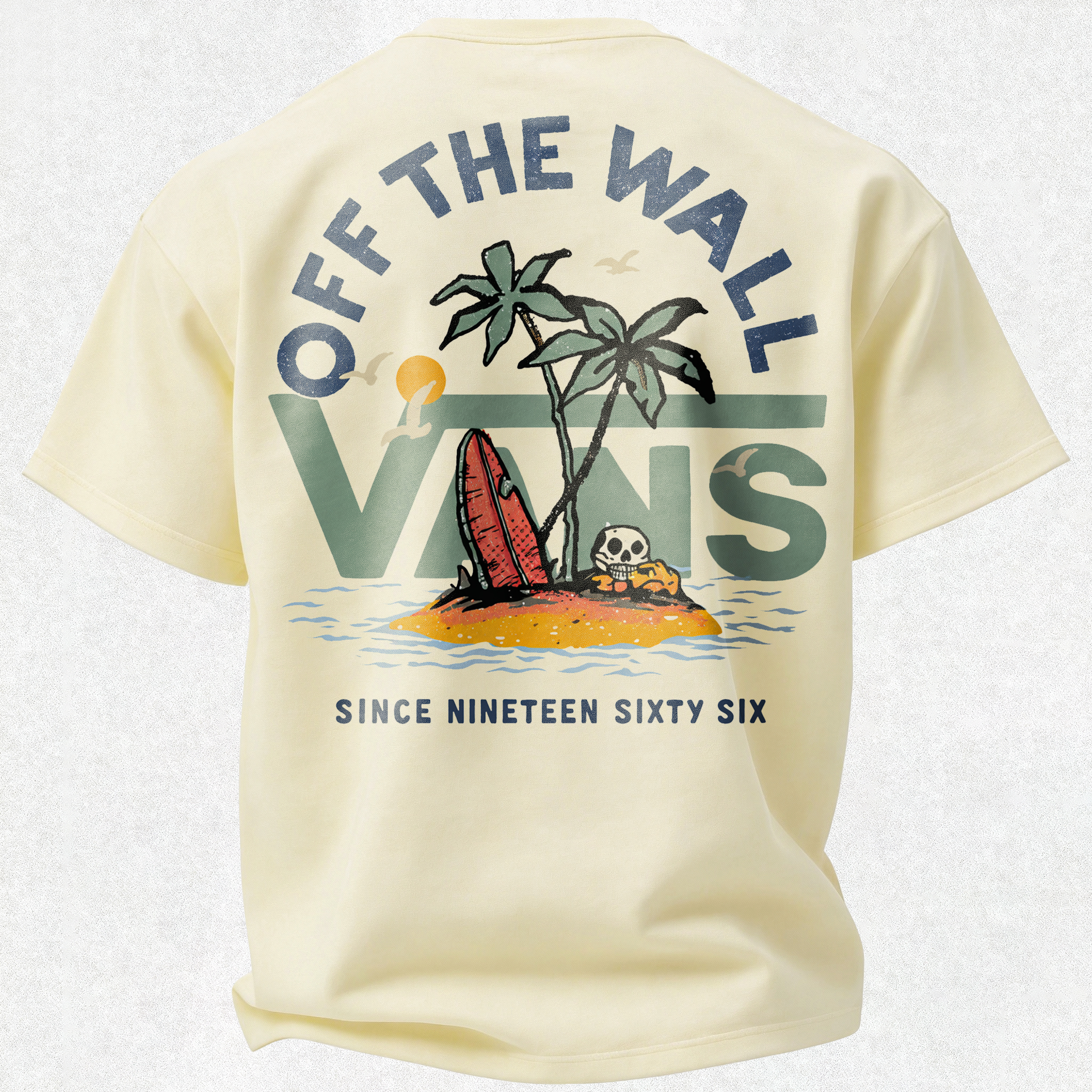 Street Fashion Off The Wall Printed Oversized Unisex T-shirt