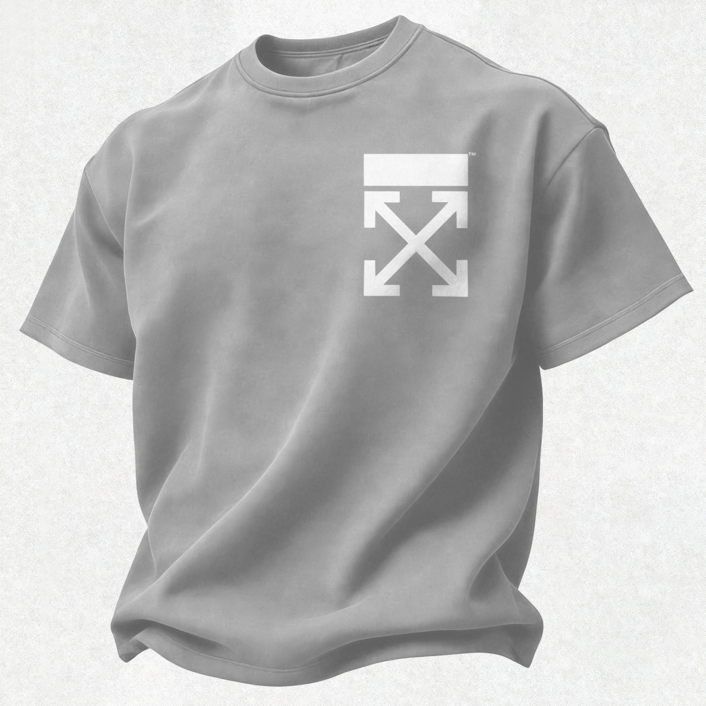 Off-White Printed Oversized Unisex T-shirt