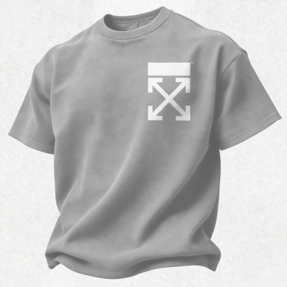 Off-White Printed Oversized Unisex T-shirt