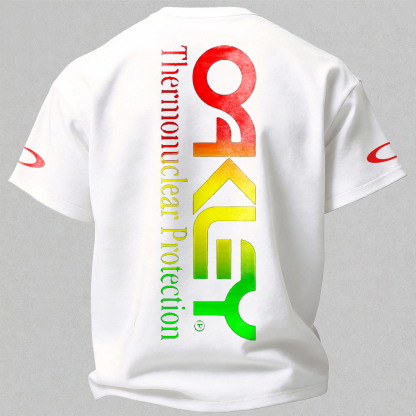 Oakley Thermonuclear Protection Printed Oversized Unisex T-shirt