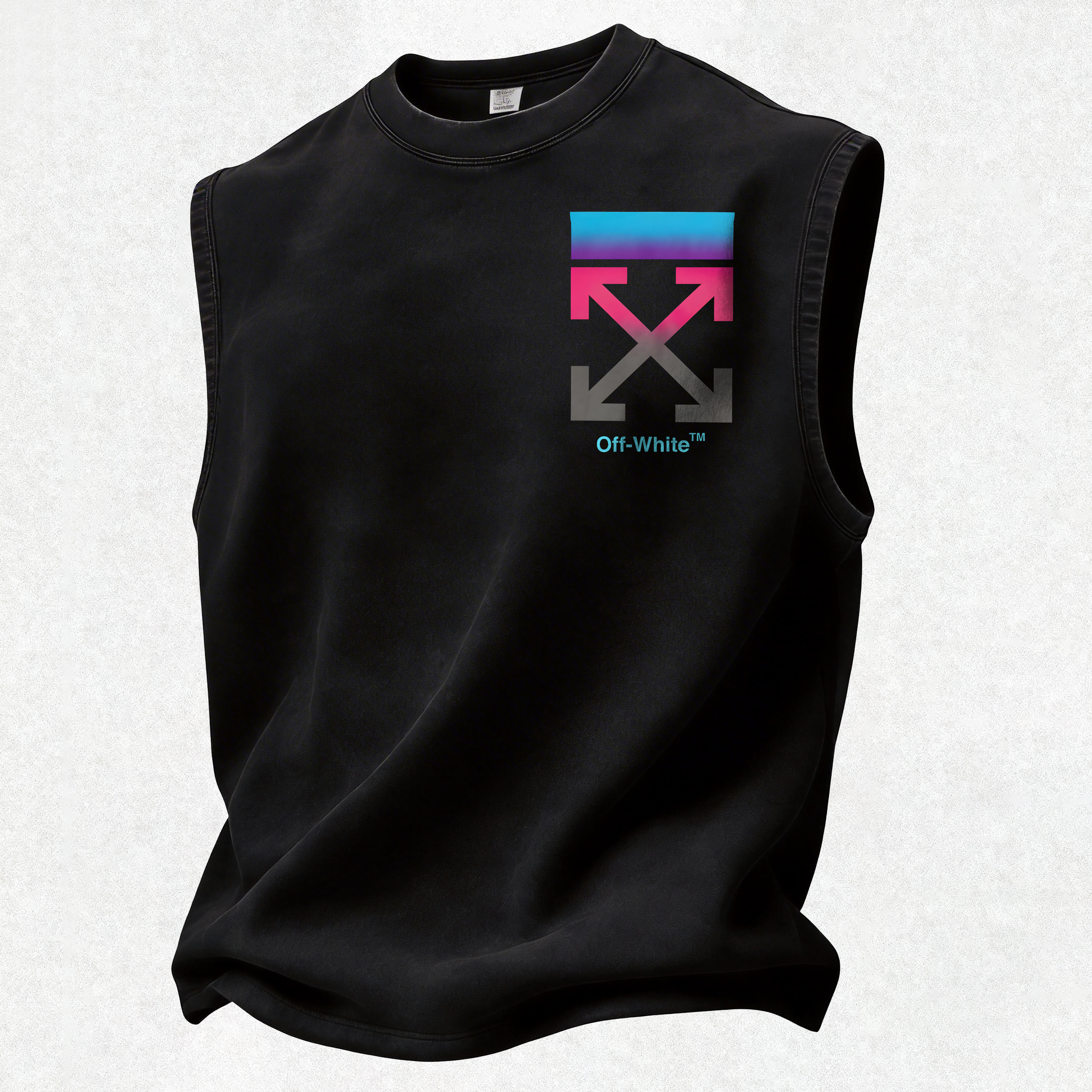 Off-White Print Men's Tank