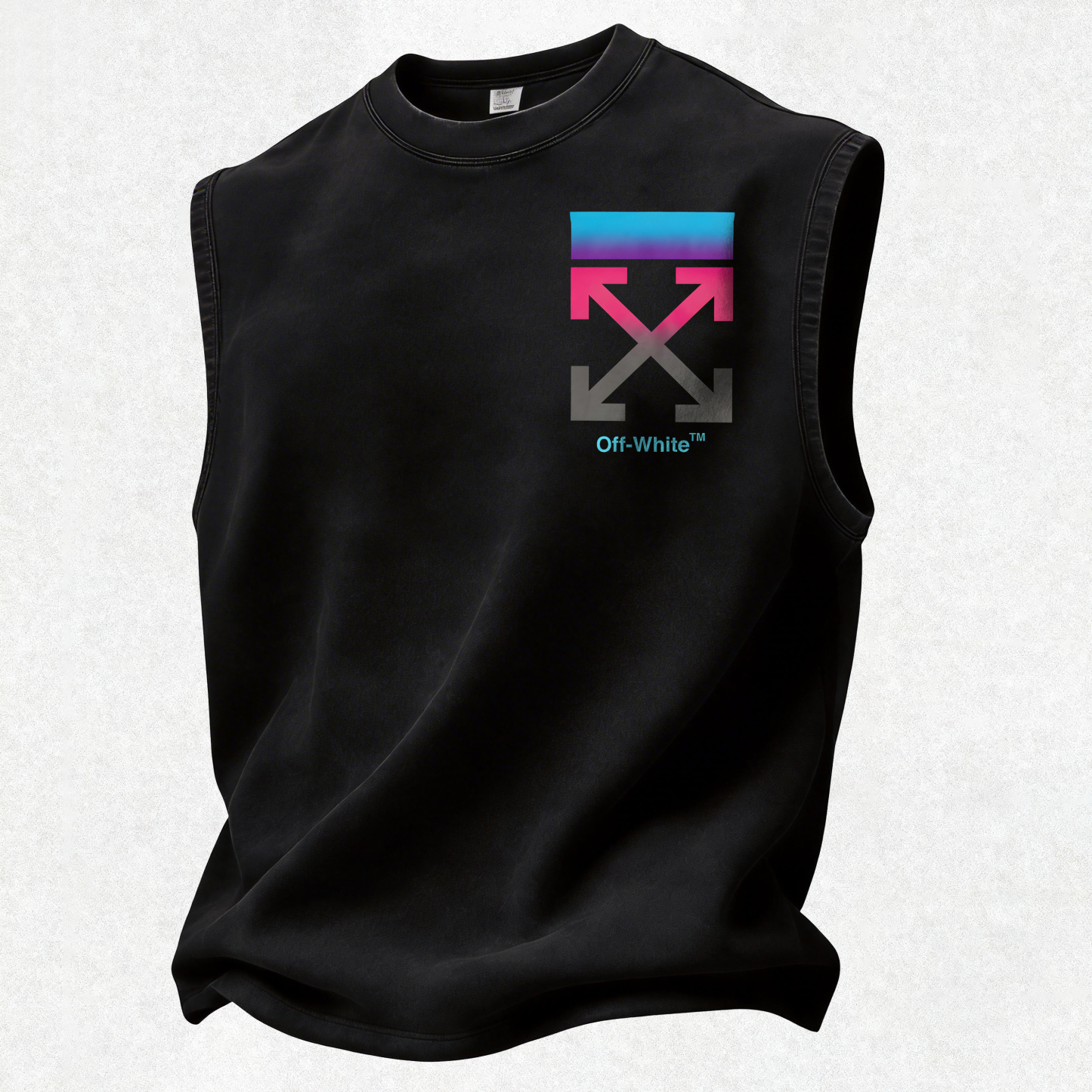Off-White Print Men's Tank