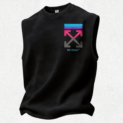 Off-White Print Men's Tank