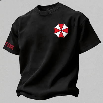 Resident Evil Umbrella Corporation Printed Oversized Unisex T-shirt