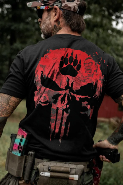 Blackwater Skull Printed Men's T-shirt