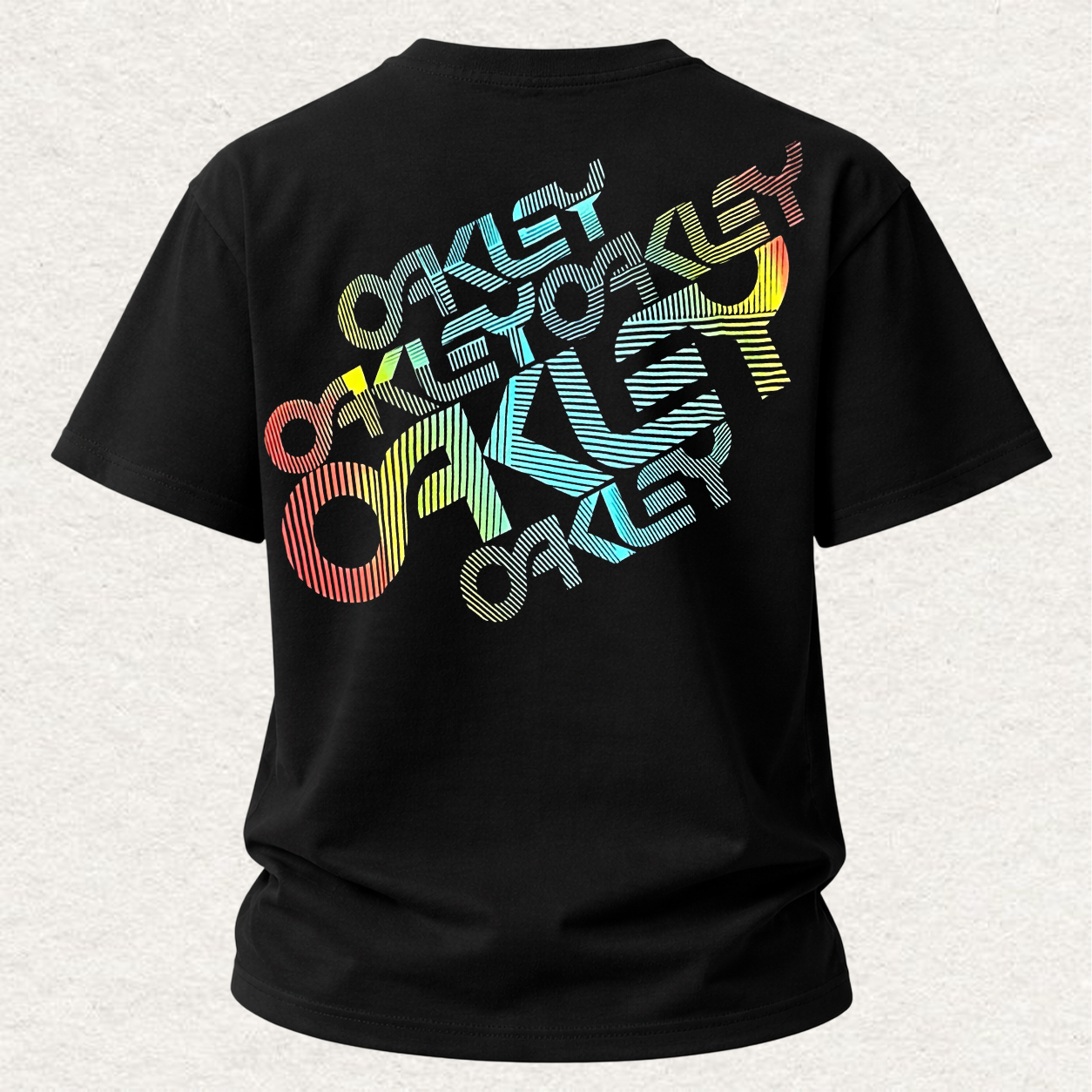 Oakley Rings Printed Unisex Oversized T-shirts