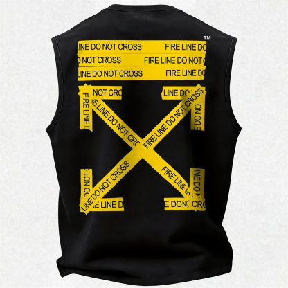 Off-White Print Men's Tank