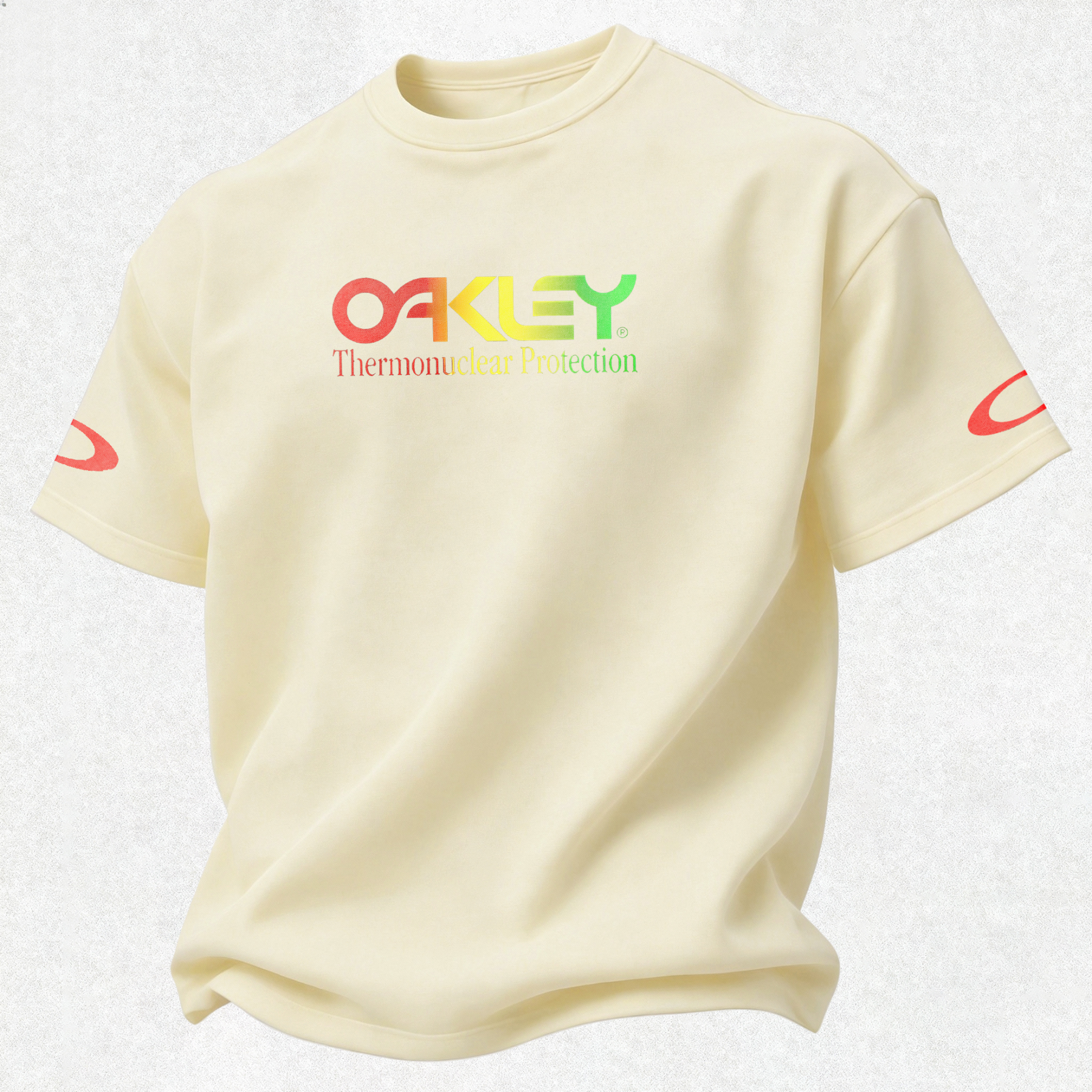 Oakley Thermonuclear Protection Printed Oversized Unisex T-shirt