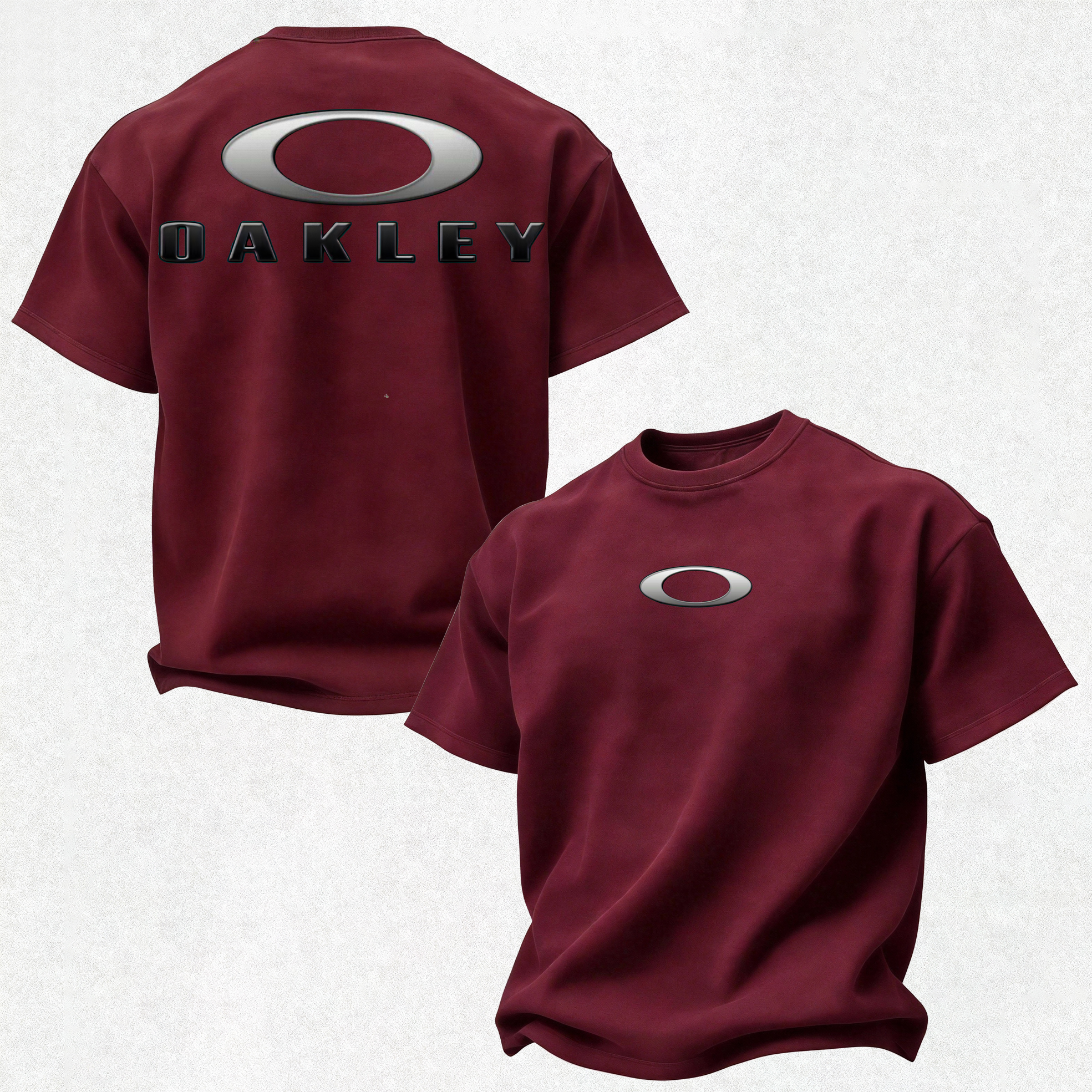 Oakley O-Bold Ellipse Printed Oversized Unisex T-shirt