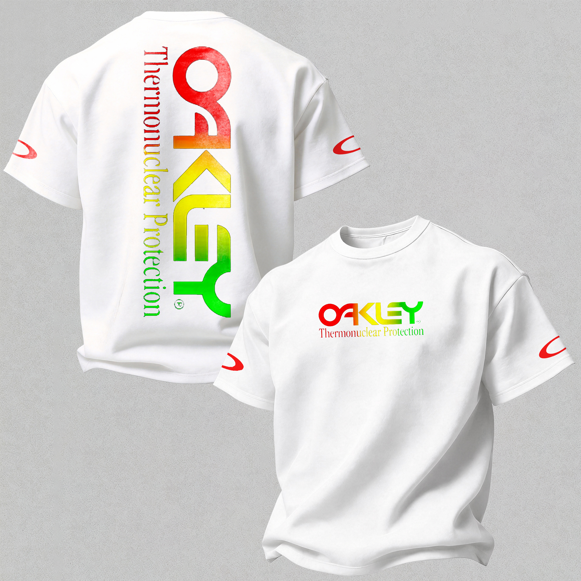Oakley Thermonuclear Protection Printed Oversized Unisex T-shirt