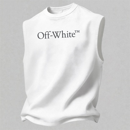 Off-White Print Men's Tank