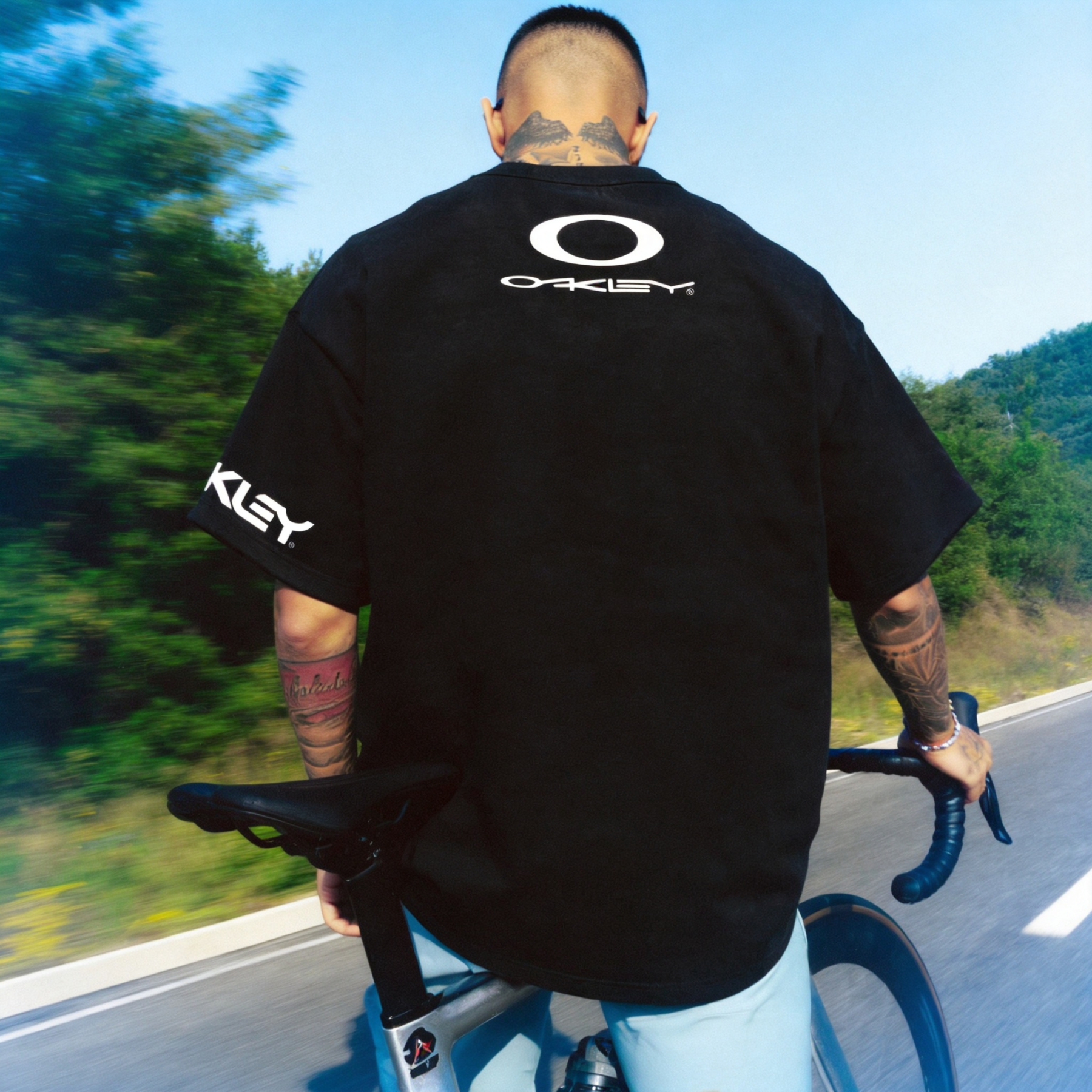 Oakley Printed Oversized Unisex T-shirt