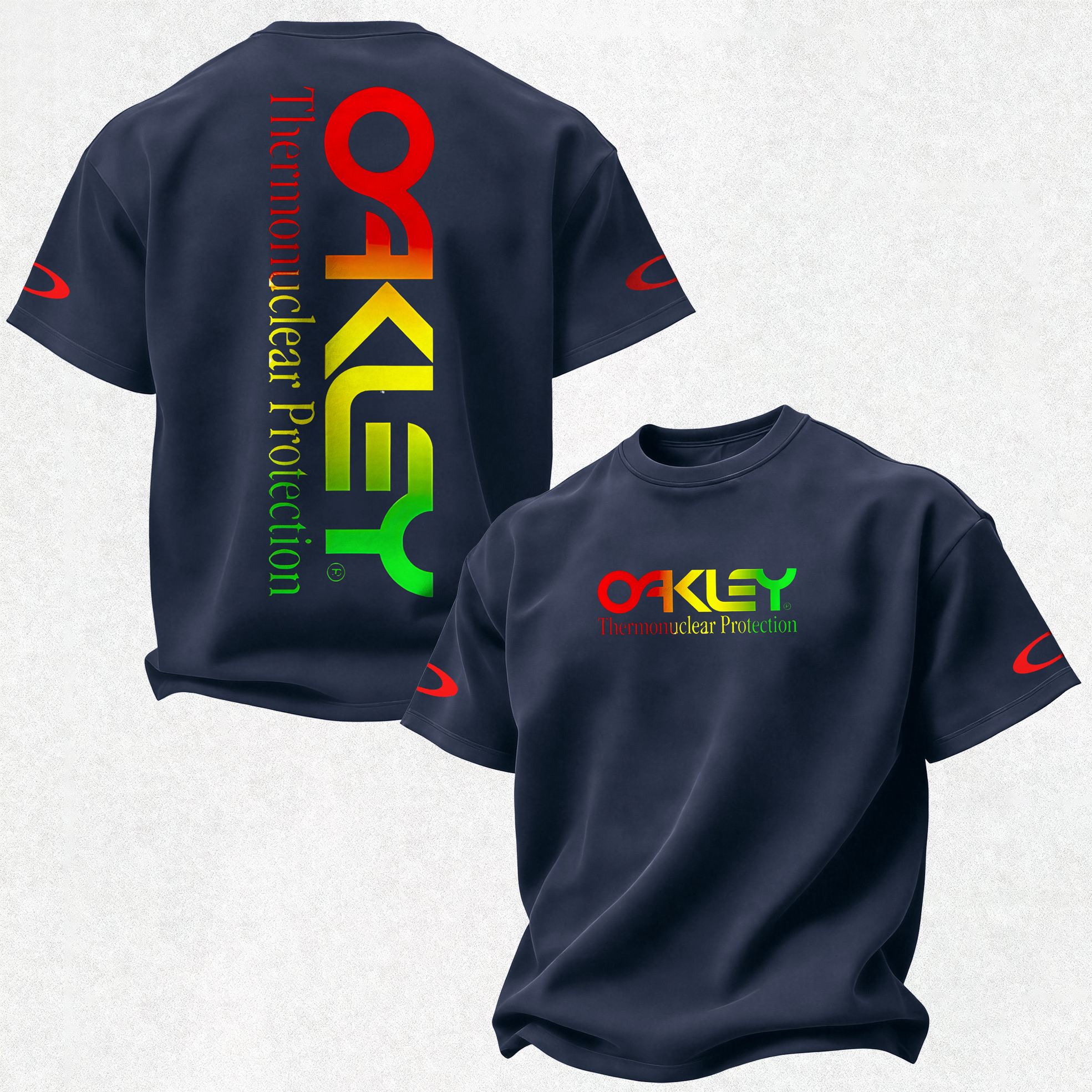 Oakley Thermonuclear Protection Printed Oversized Unisex T-shirt