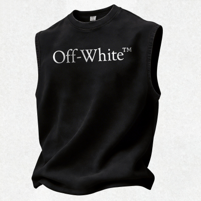 Off-White Print Men's Tank