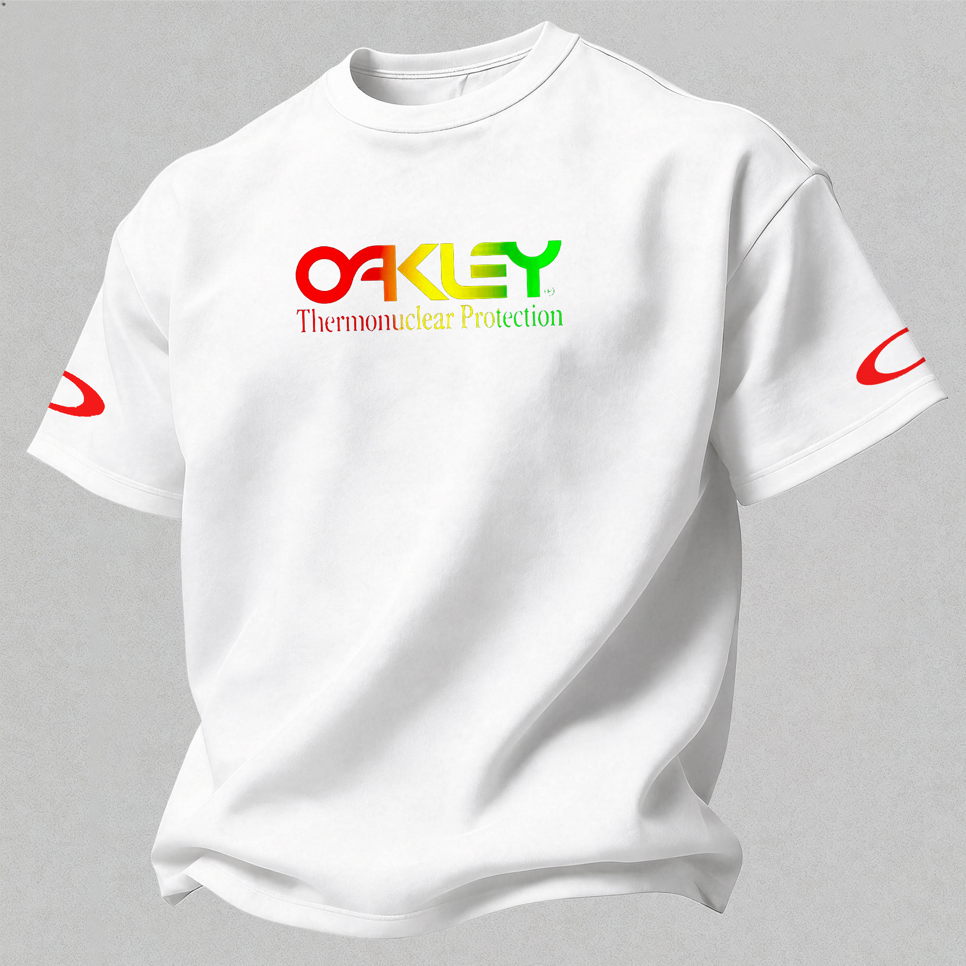 Oakley Thermonuclear Protection Printed Oversized Unisex T-shirt