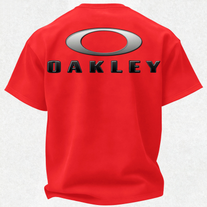 Oakley O-Bold Ellipse Printed Oversized Unisex T-shirt