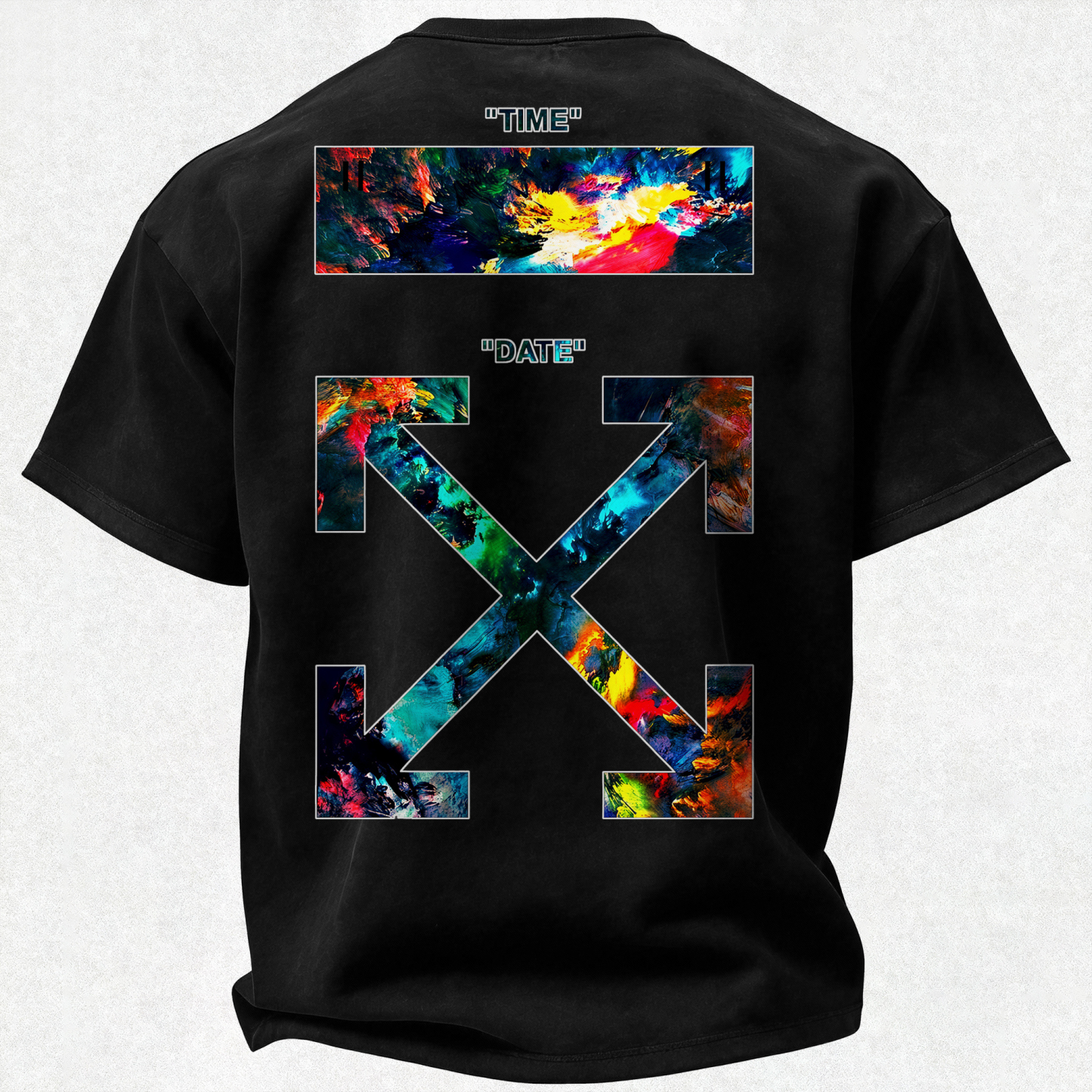 Off-White Printed Oversized Unisex T-shirt