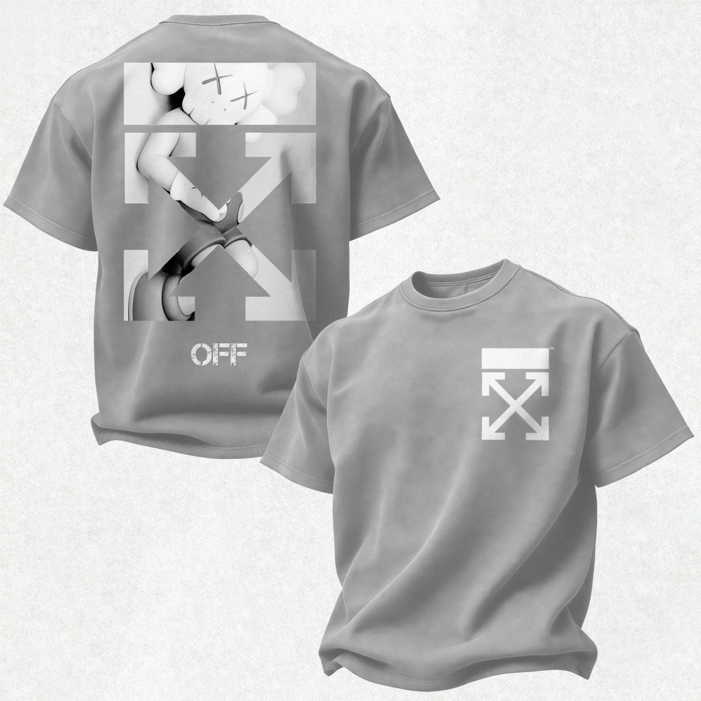 Off-White Printed Oversized Unisex T-shirt