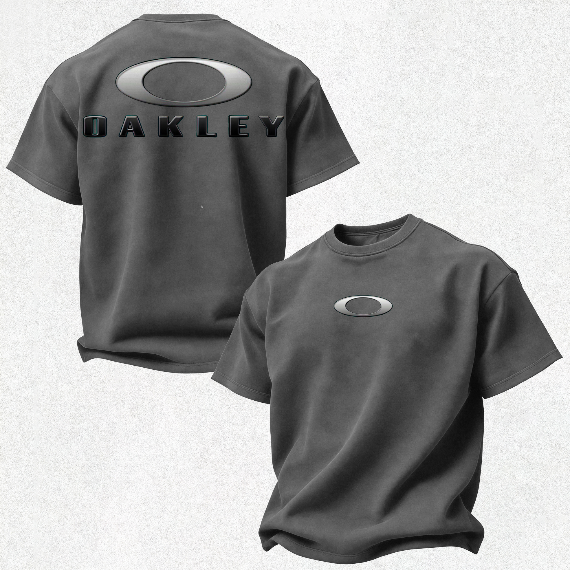 Oakley O-Bold Ellipse Printed Oversized Unisex T-shirt