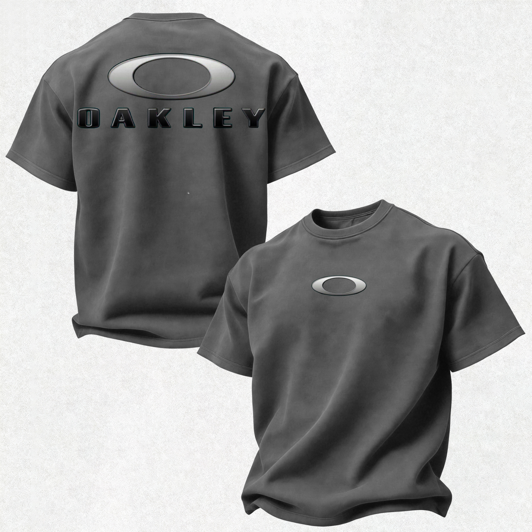 Oakley O-Bold Ellipse Printed Oversized Unisex T-shirt