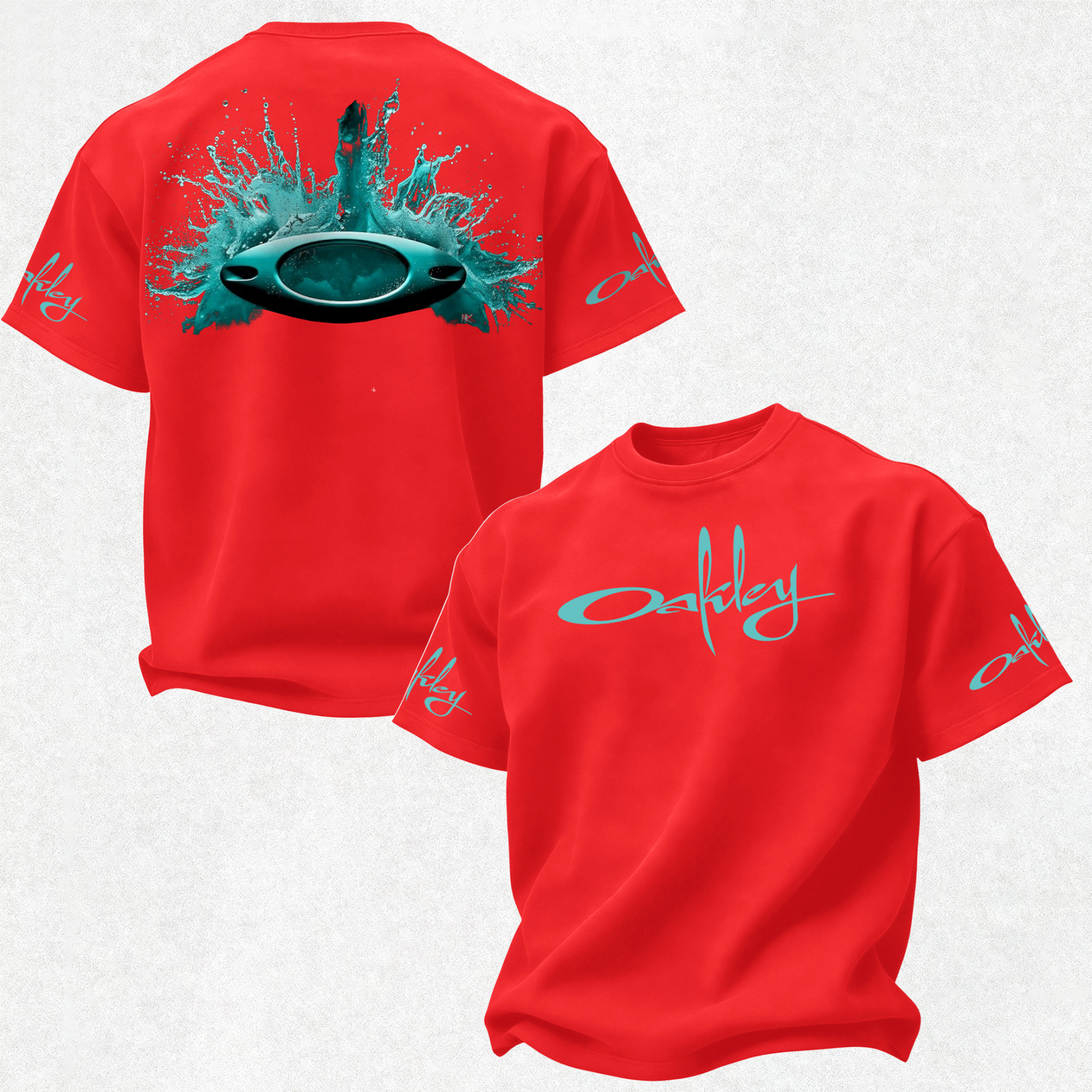 Oakley Printed Oversized Unisex T-shirt