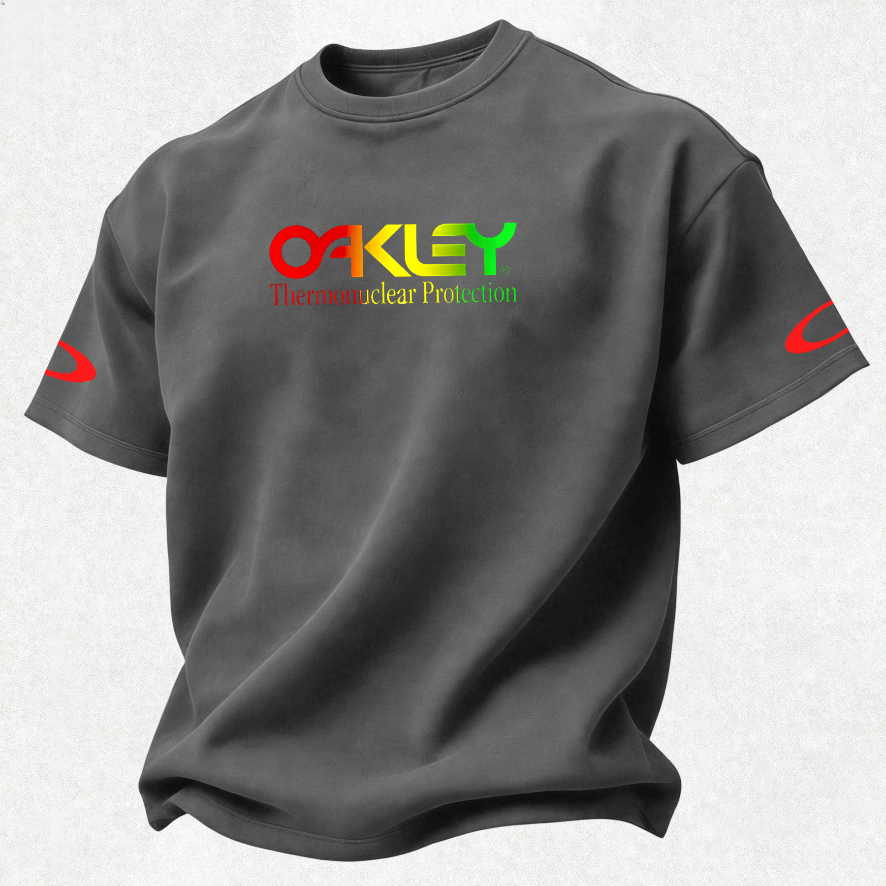 Oakley Thermonuclear Protection Printed Oversized Unisex T-shirt