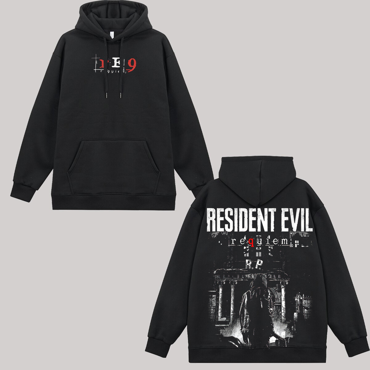 Resident Evil Requiem Printed Unisex Hoodie