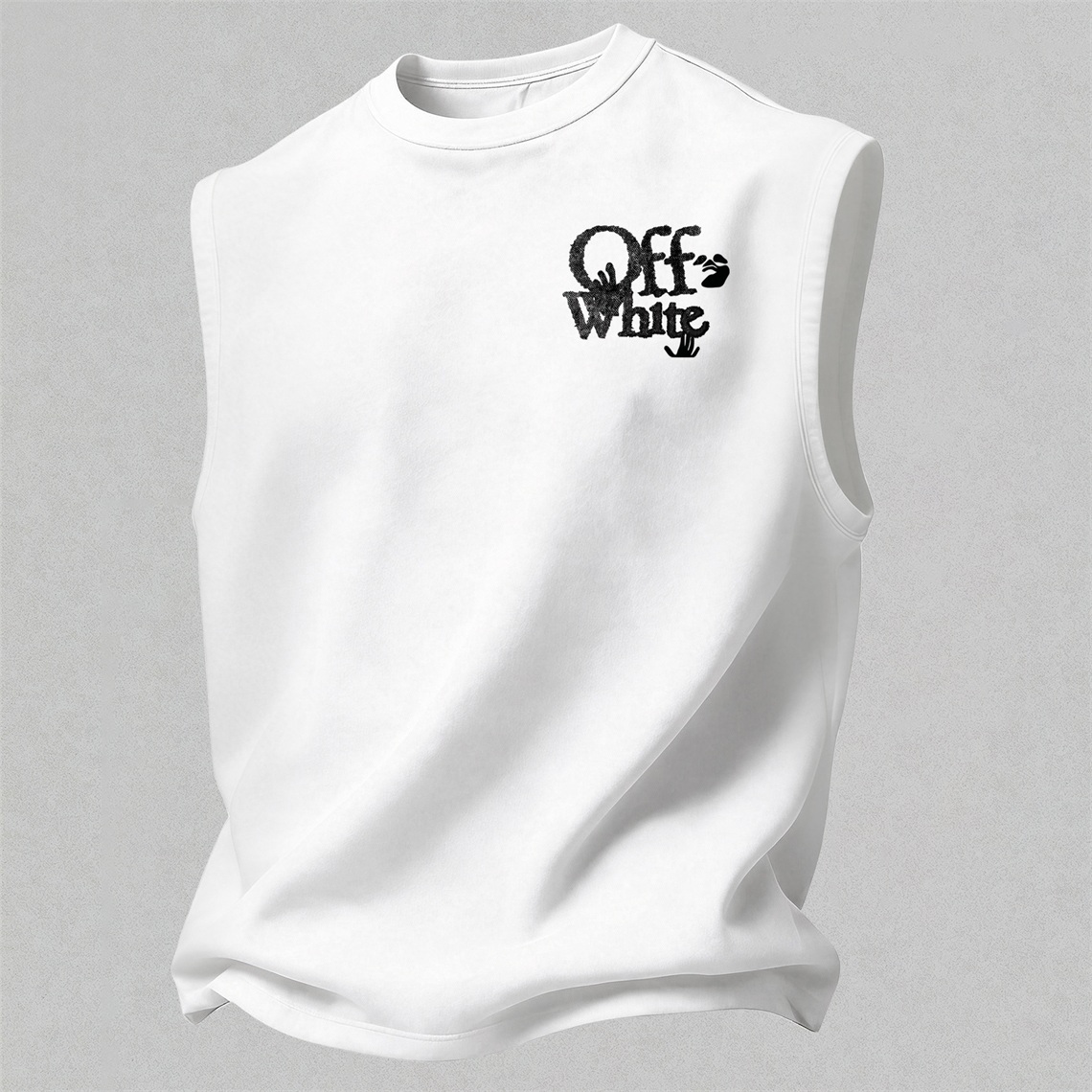 Off-White Print Men's Tank
