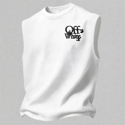 Off-White Print Men's Tank