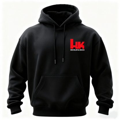 Heckler & Koch Skull Printed Men's Hoodie