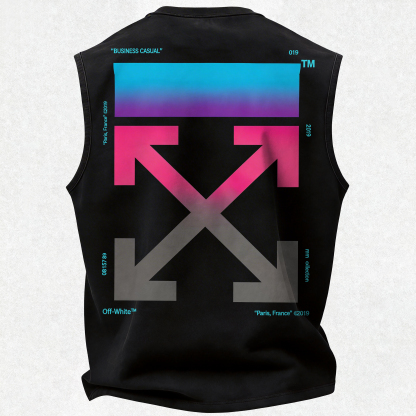 Off-White Print Men's Tank