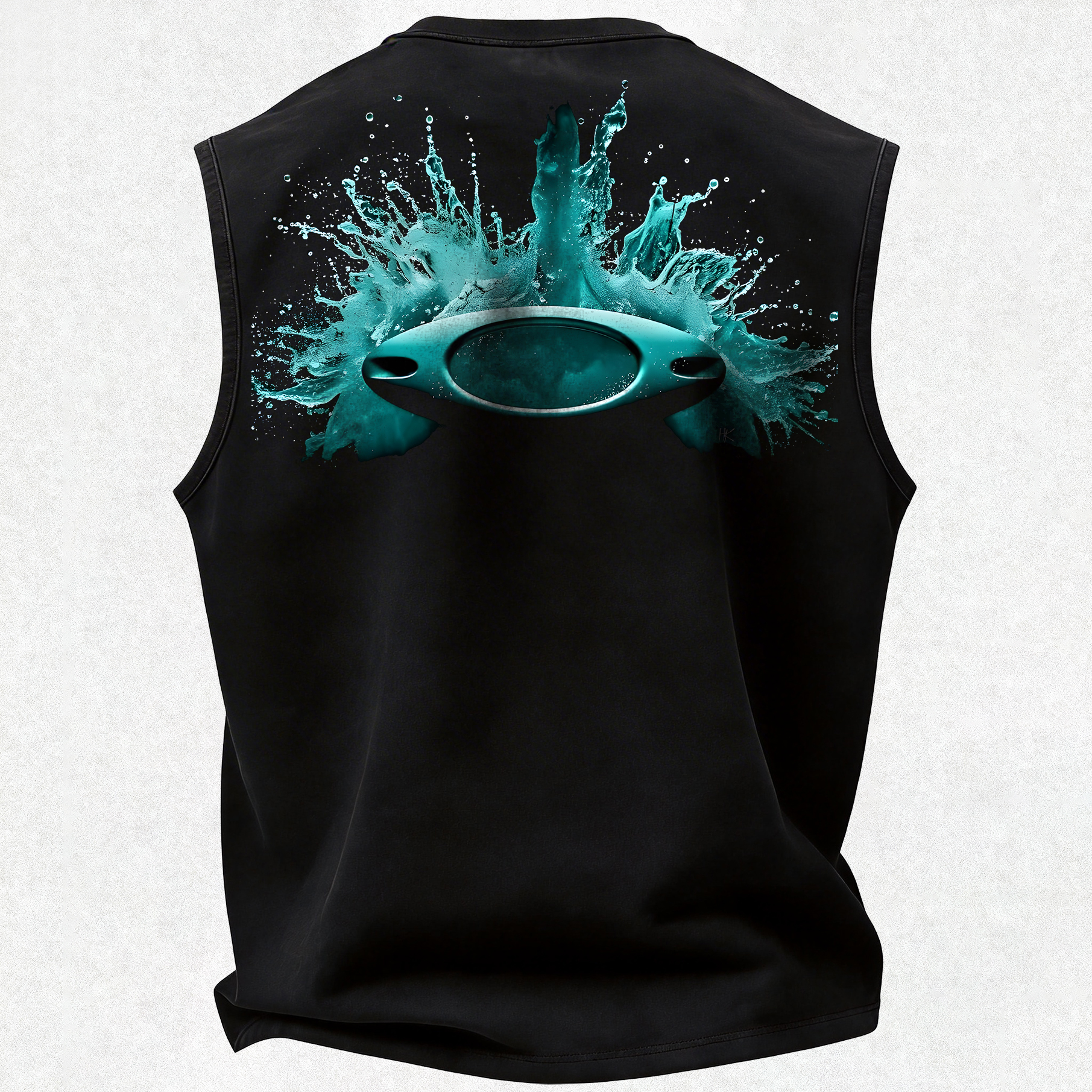 Street Fashion Print Men's Tank